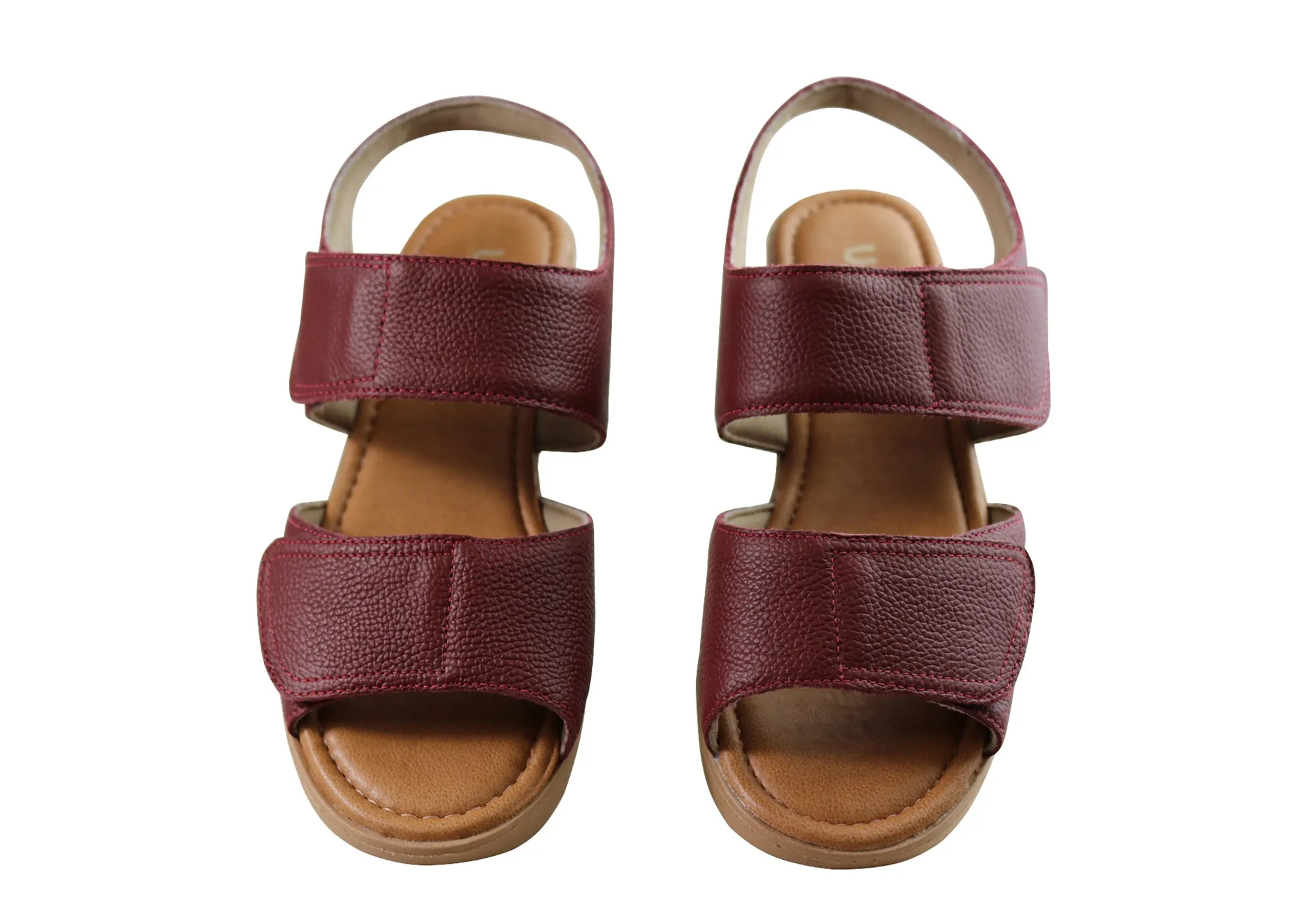 Usaflex Beckley Damen Bequeme Ledersandalen Hergestellt In Brasilien Usaflex Schuhe