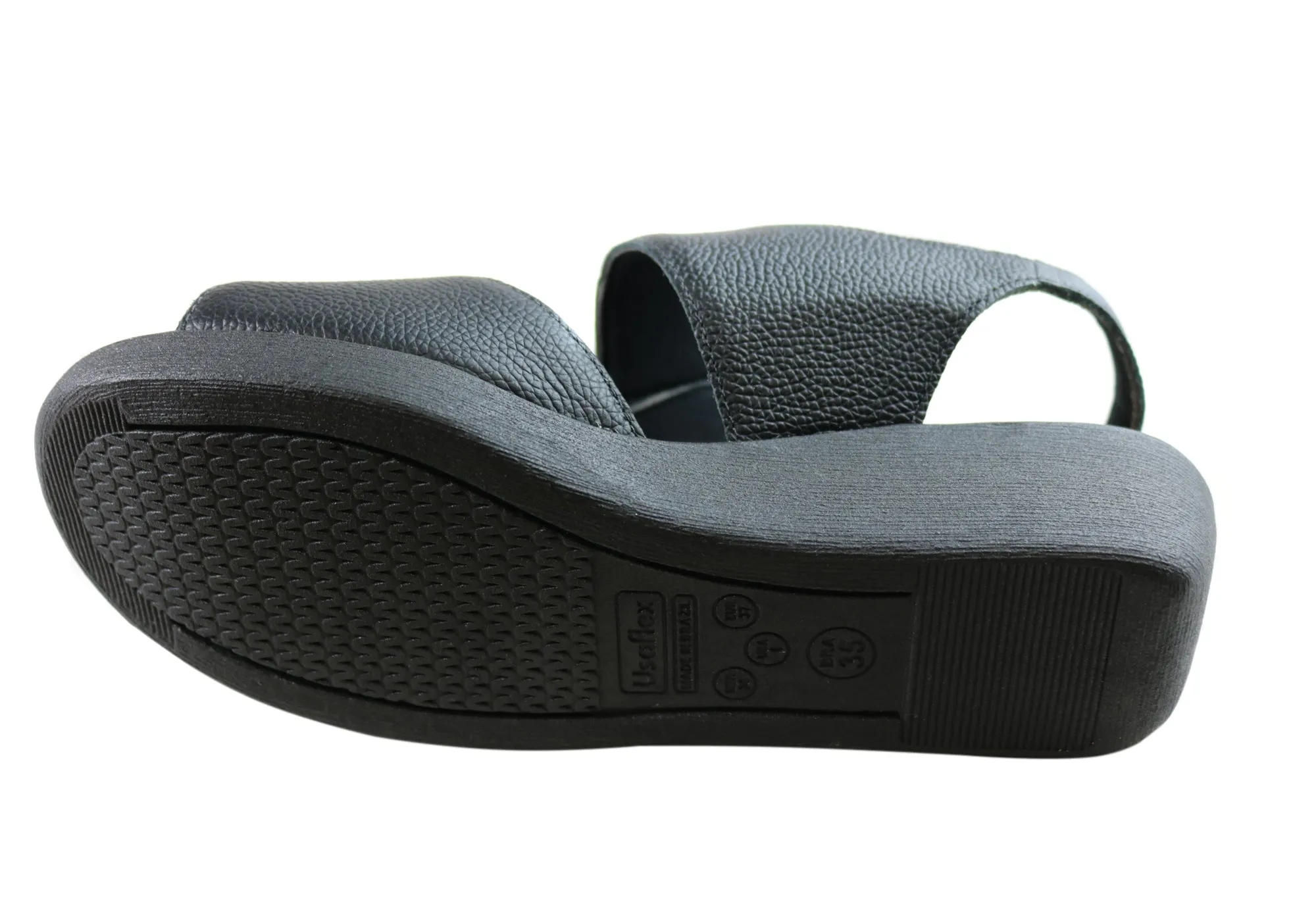Usaflex Beckley Damen Bequeme Ledersandalen Hergestellt In Brasilien Usaflex Schuhe