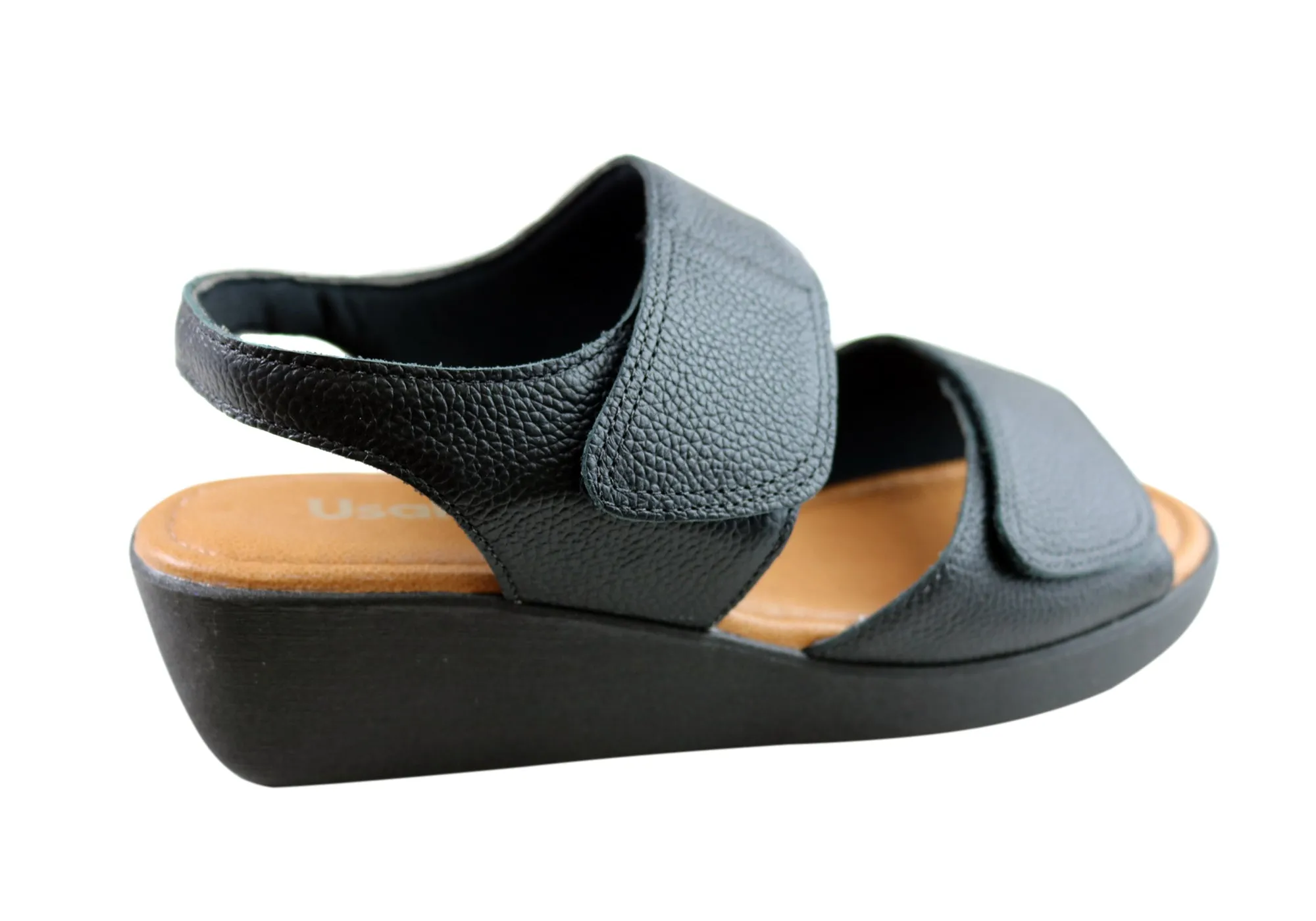 Usaflex Beckley Damen Bequeme Ledersandalen Hergestellt In Brasilien Usaflex Schuhe