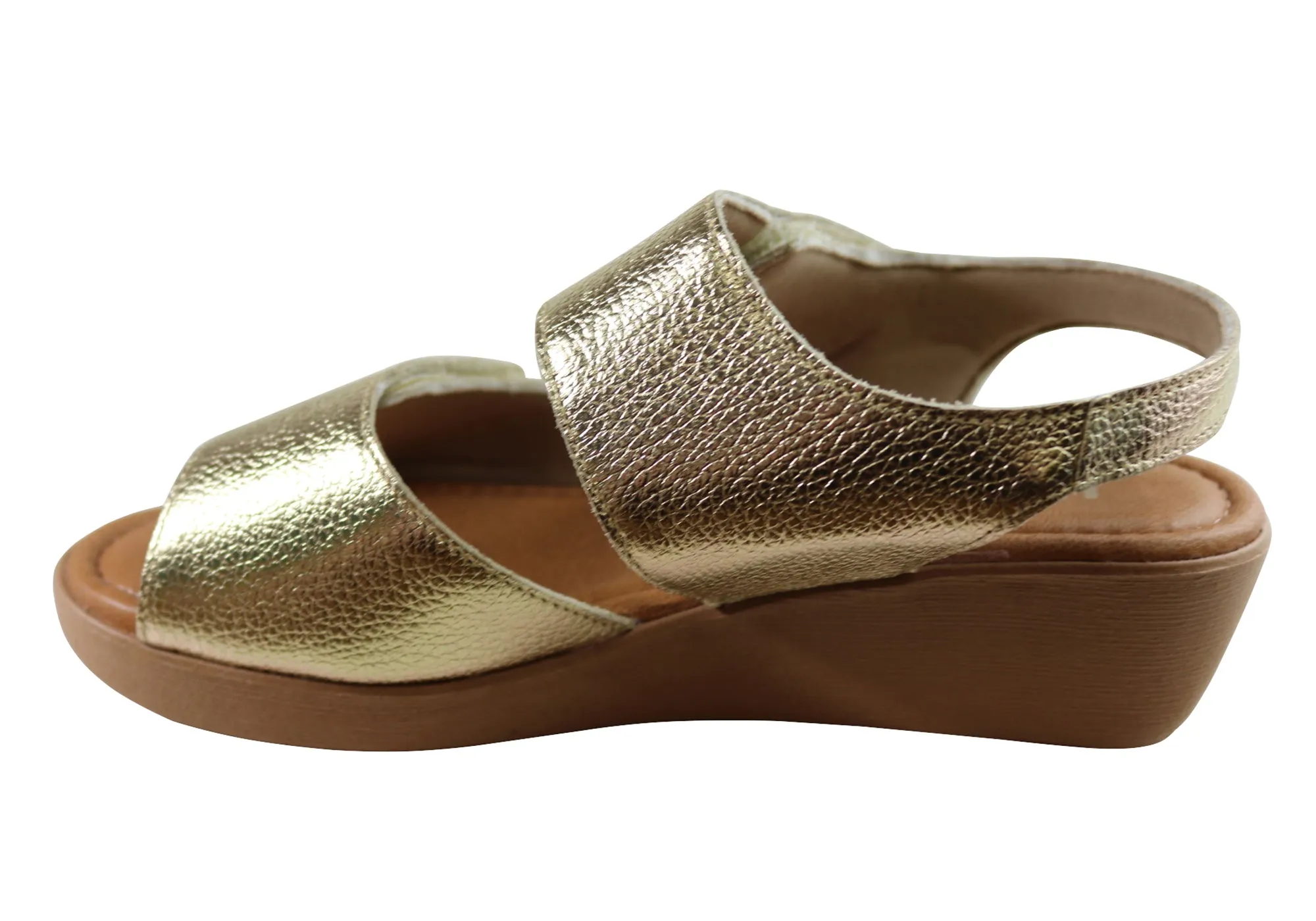 Usaflex Beckley Damen Bequeme Ledersandalen Hergestellt In Brasilien Usaflex Schuhe