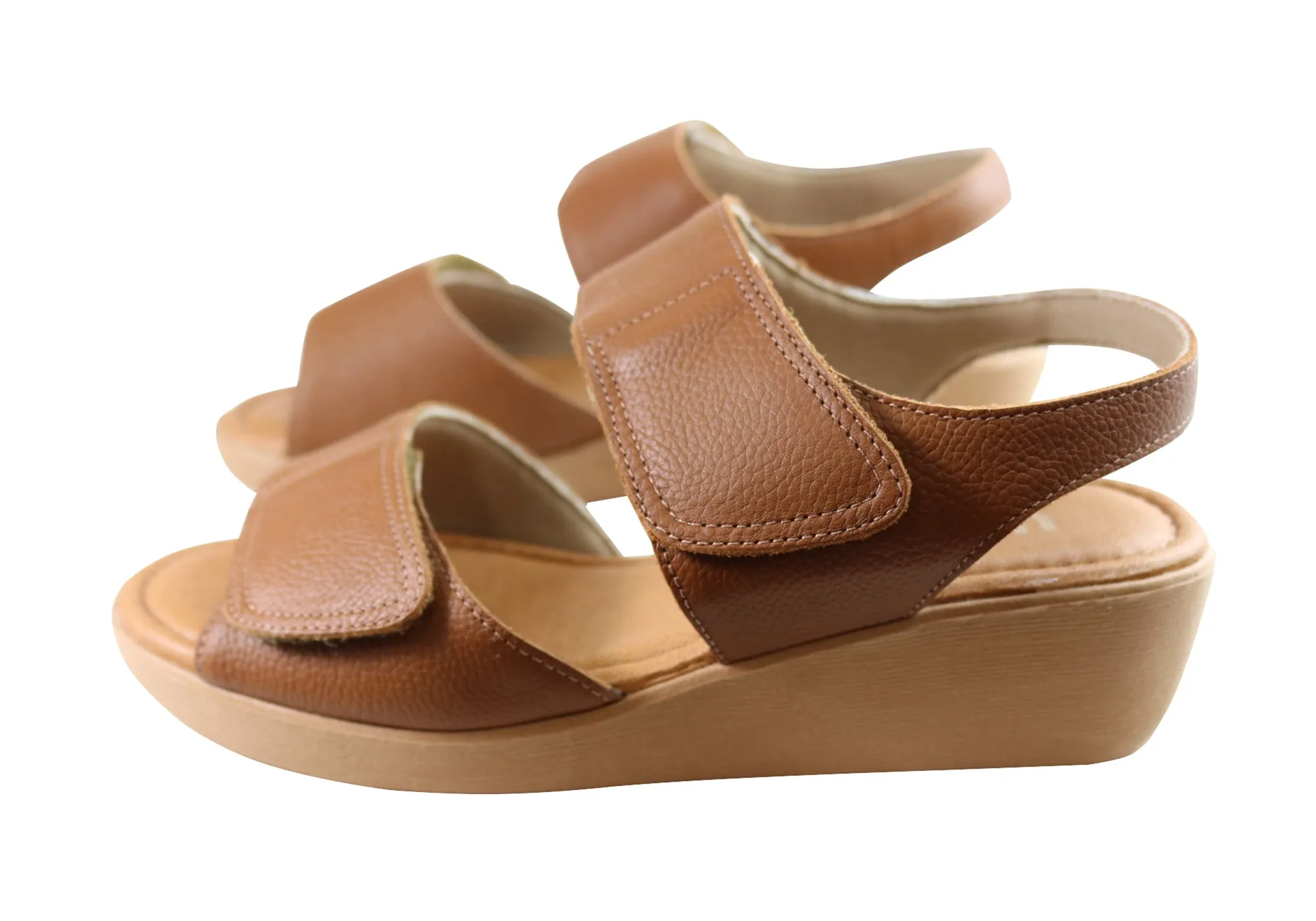 Usaflex Beckley Damen Bequeme Ledersandalen Hergestellt In Brasilien Usaflex Schuhe