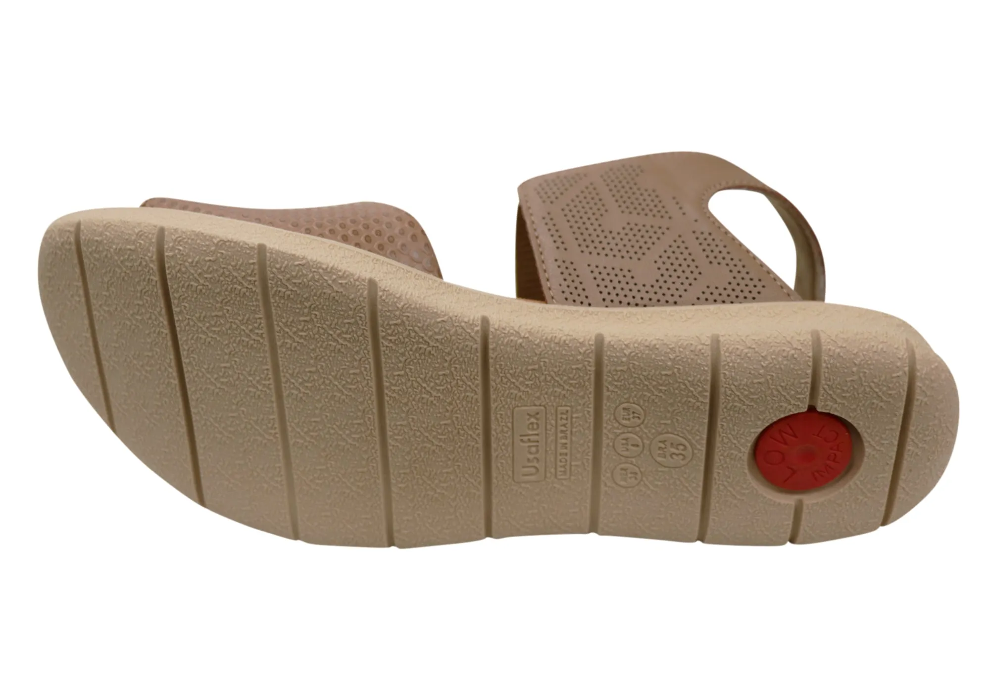 Usaflex Calandra Damen Bequeme Ledersandalen Hergestellt In Brasilien Usaflex Schuhe