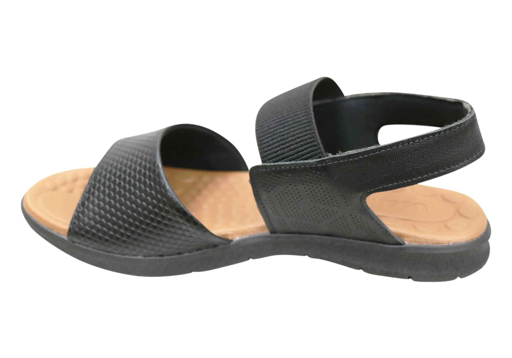 Usaflex Calandra Damen Bequeme Ledersandalen Hergestellt In Brasilien Usaflex Schuhe