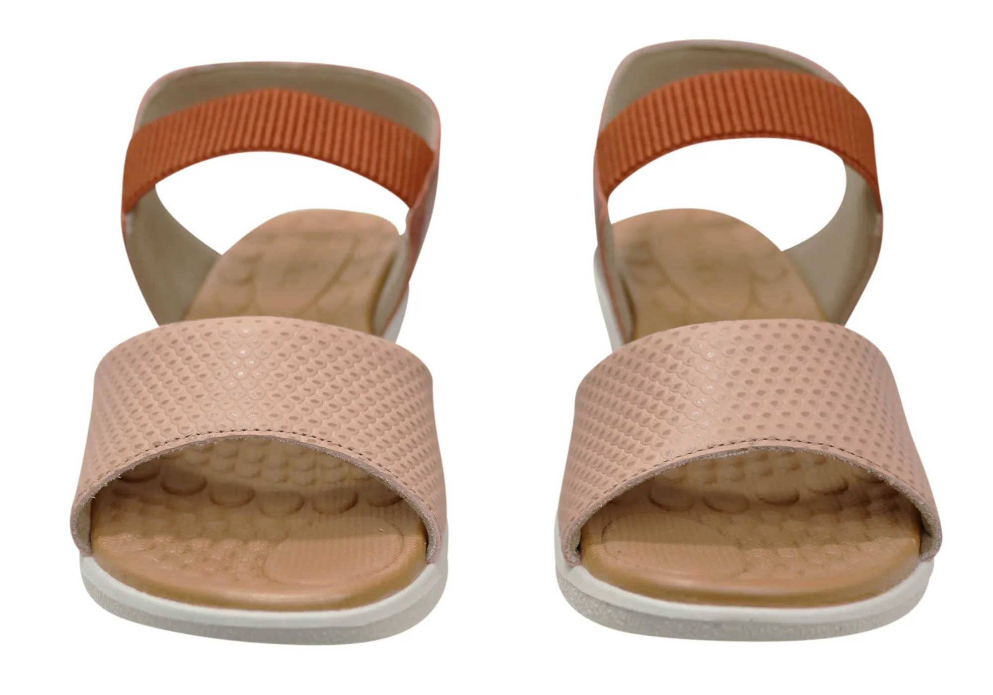 Usaflex Calandra Damen Bequeme Ledersandalen Hergestellt In Brasilien Usaflex Schuhe