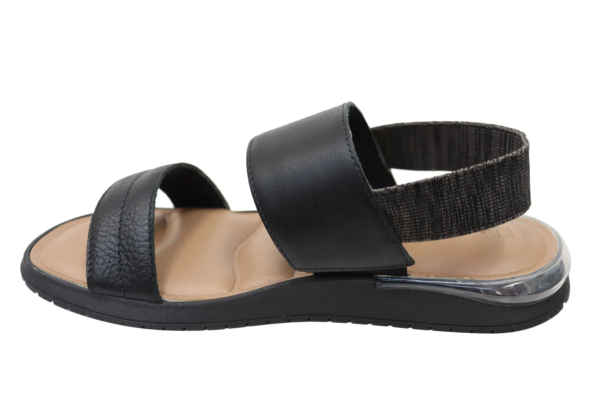 Usaflex Villa Damen Bequeme Ledersandalen Hergestellt In Brasilien Usaflex Schuhe