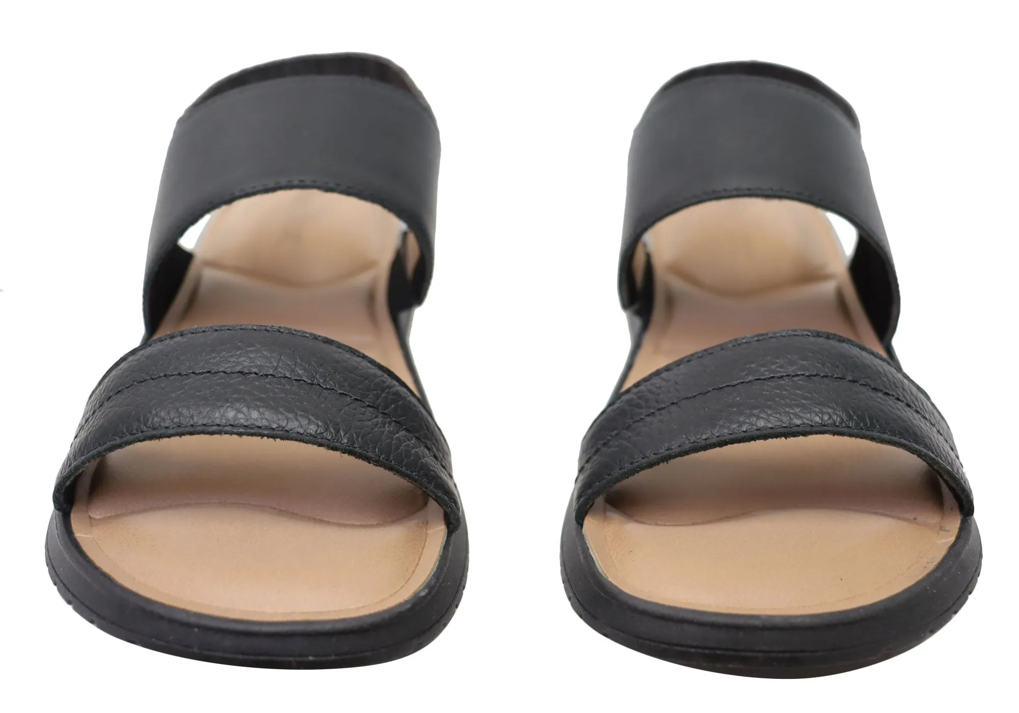Usaflex Villa Damen Bequeme Ledersandalen Hergestellt In Brasilien Usaflex Schuhe