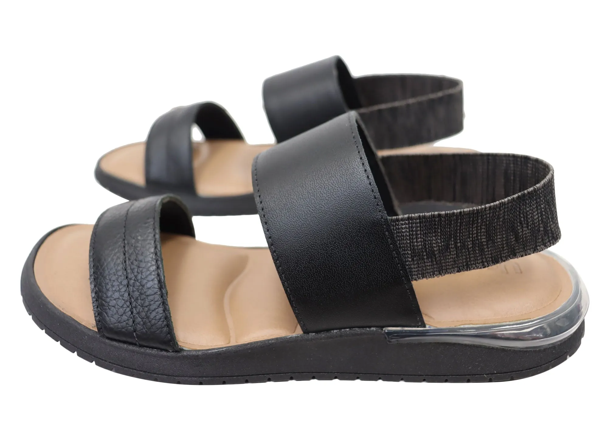 Usaflex Villa Damen Bequeme Ledersandalen Hergestellt In Brasilien Usaflex Schuhe