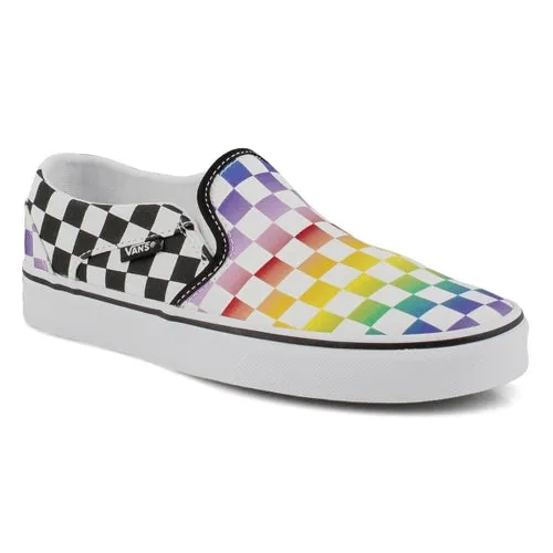Vans W Asher Regenbogen-Karo