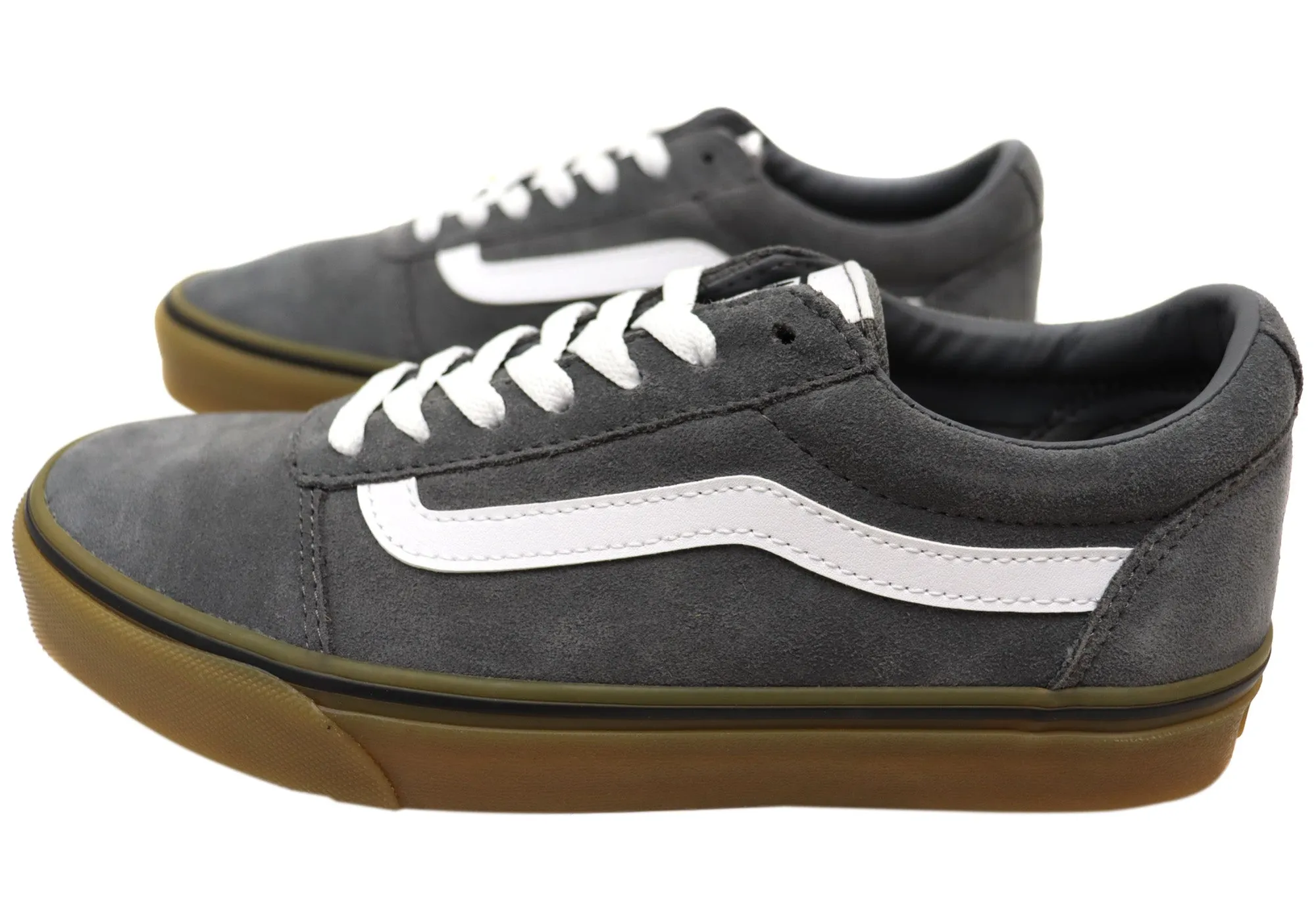 Vans Ward Wildleder Unisex Bequeme Schnürsenkel Sneaker Vans Schuhe