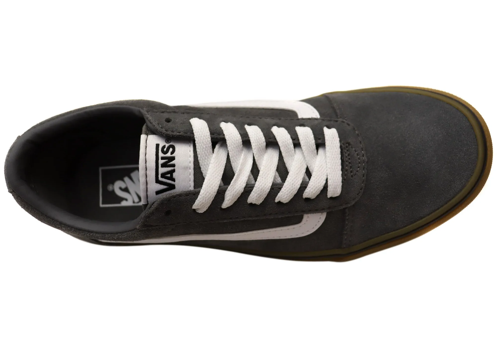 Vans Ward Wildleder Unisex Bequeme Schnürsenkel Sneaker Vans Schuhe