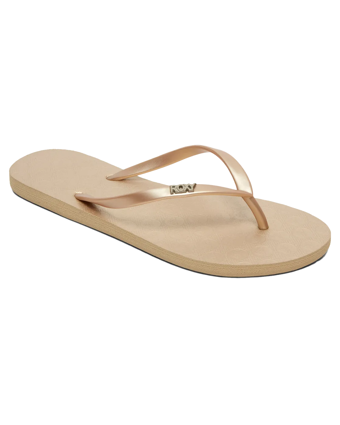 Viva IV Flip-Flops in Metallisch Gold