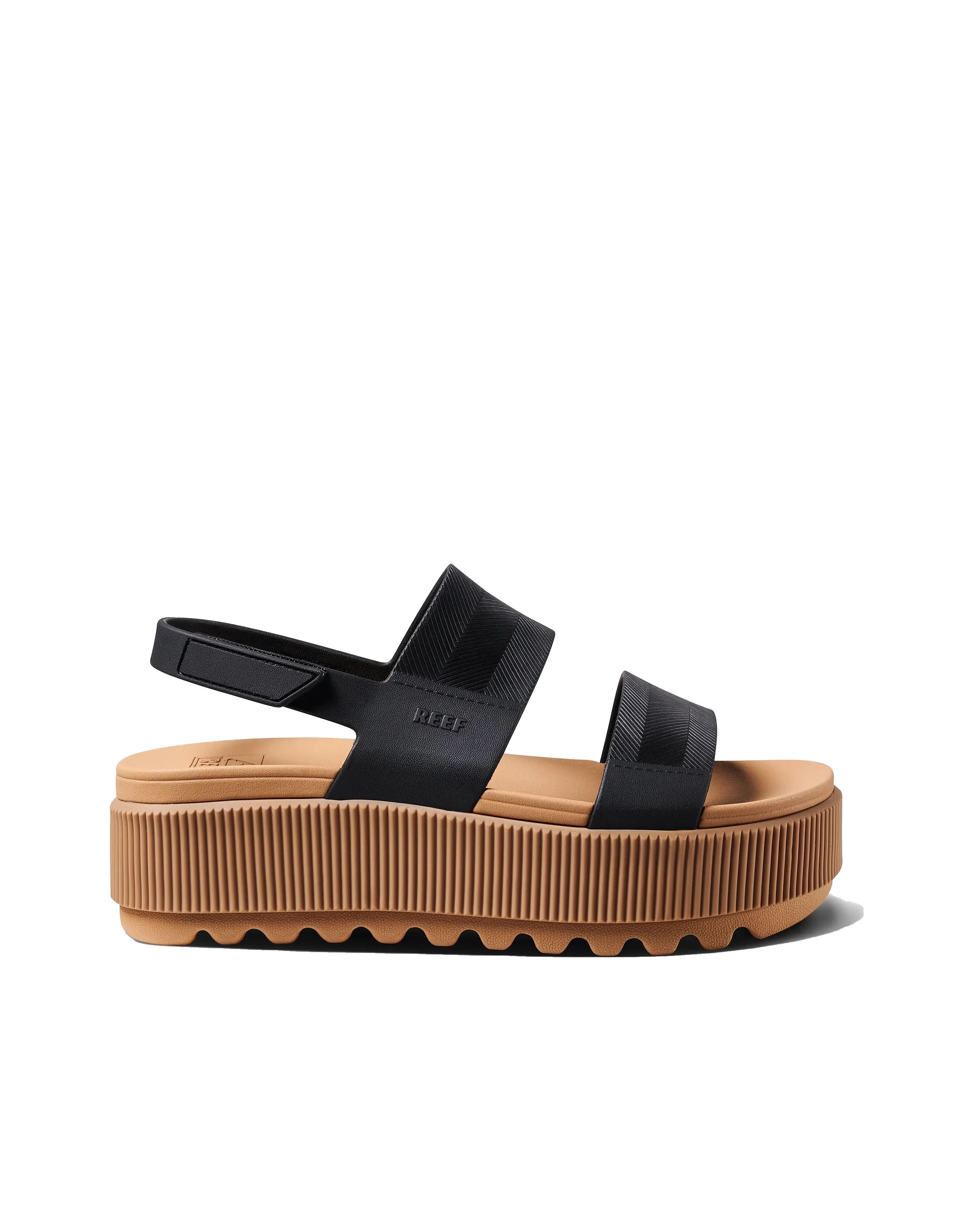Water Vista High Sandal in Schwarz & Braun