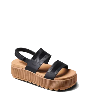 Water Vista High Sandal in Schwarz & Braun