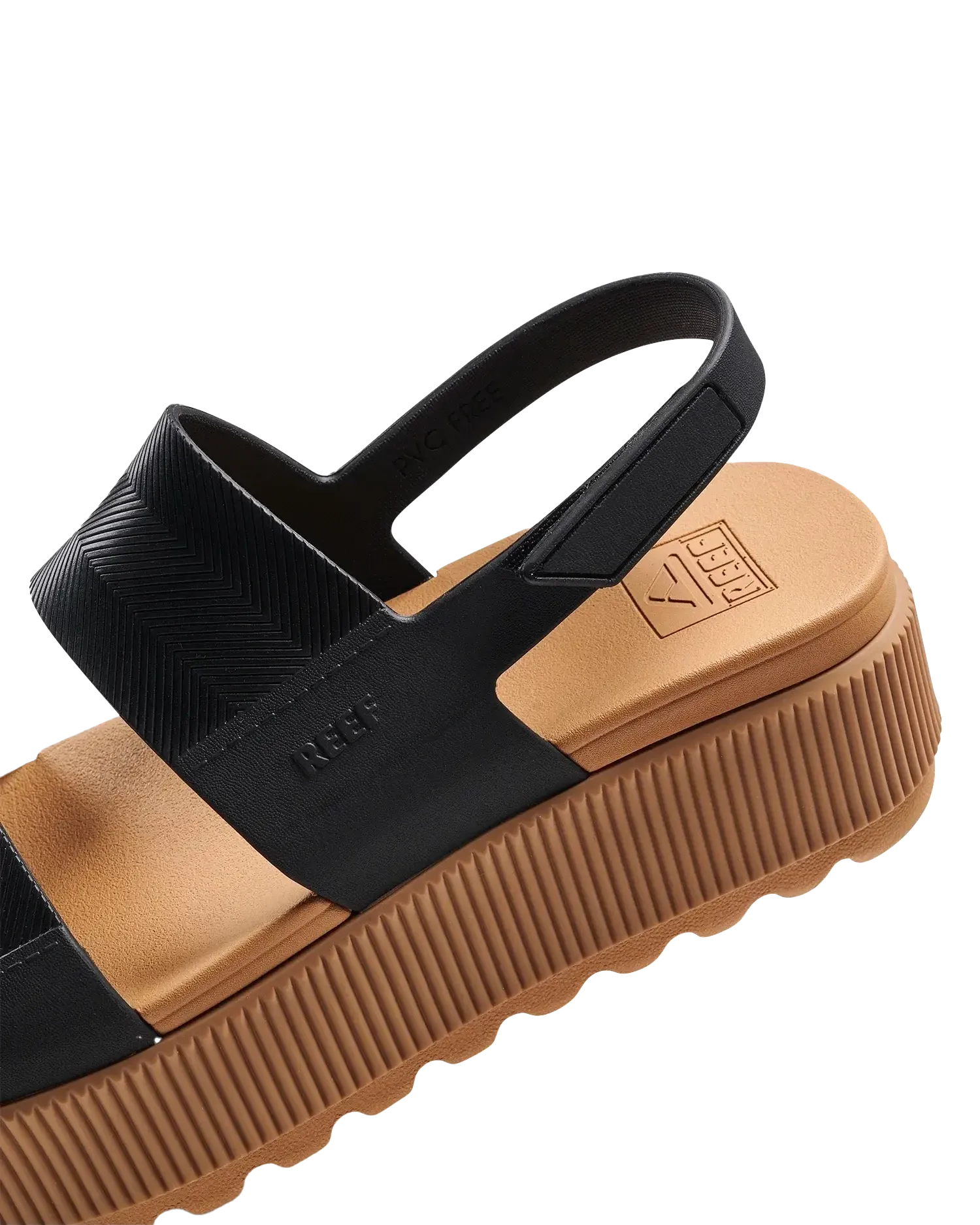 Water Vista High Sandal in Schwarz & Braun