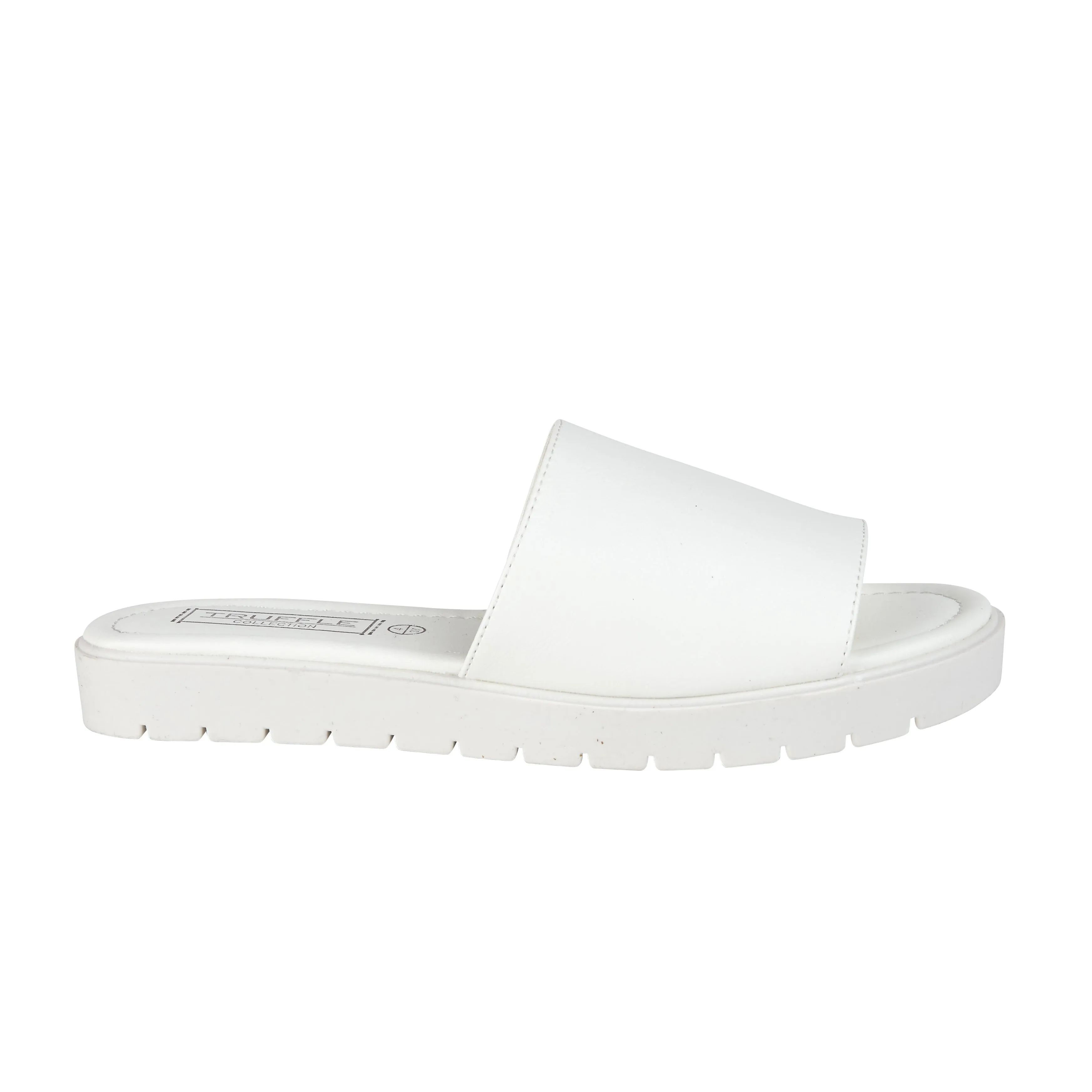 Weiße Sandalen