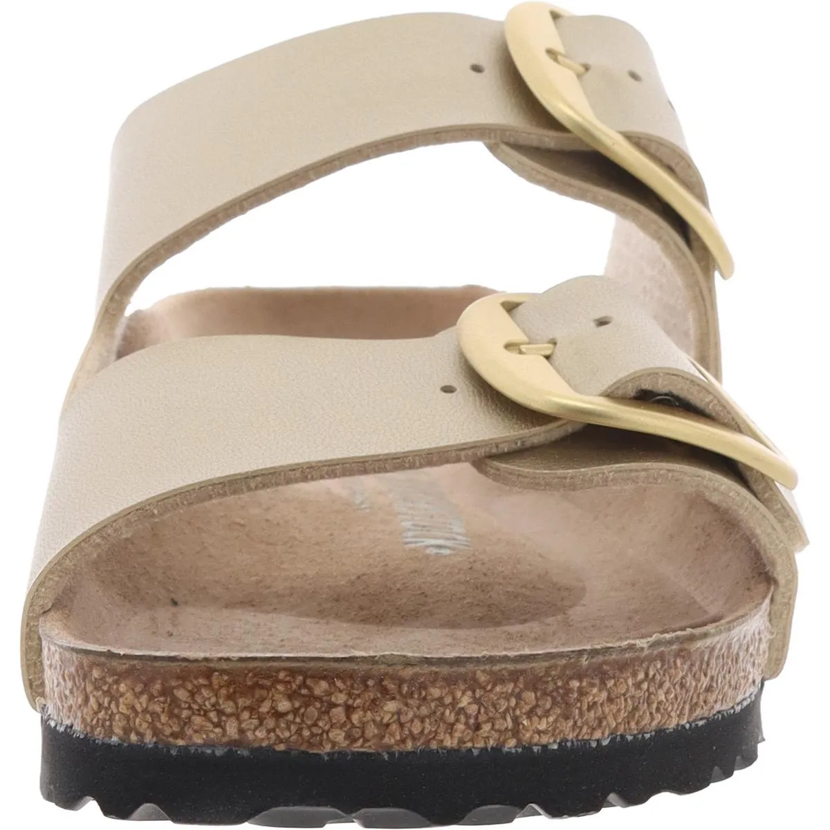 Damen-Sandalen mit verstellbarem Riemen aus Kunstleder