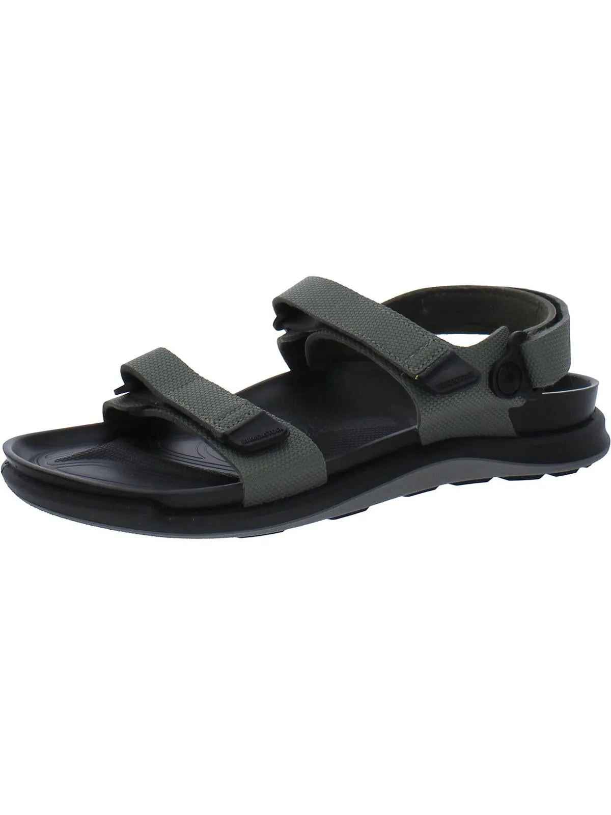 Damen-Sandalen mit verstellbarem Riemchen aus Kunstleder
