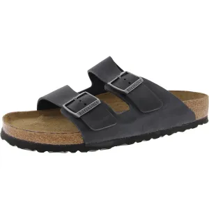 Damen Riemchen-Sandalen aus Leder mit Schnalle