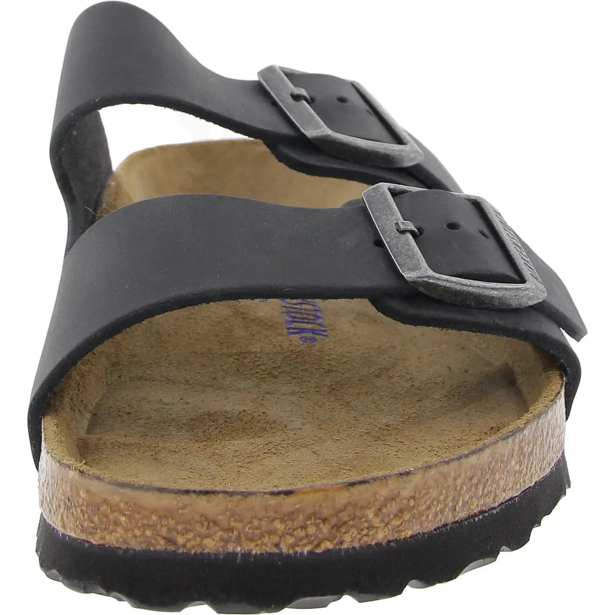 Damen Riemchen-Sandalen aus Leder mit Schnalle