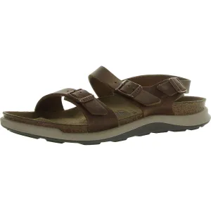 Damen Riemchensandalen mit Schnalle und Fersenriemen