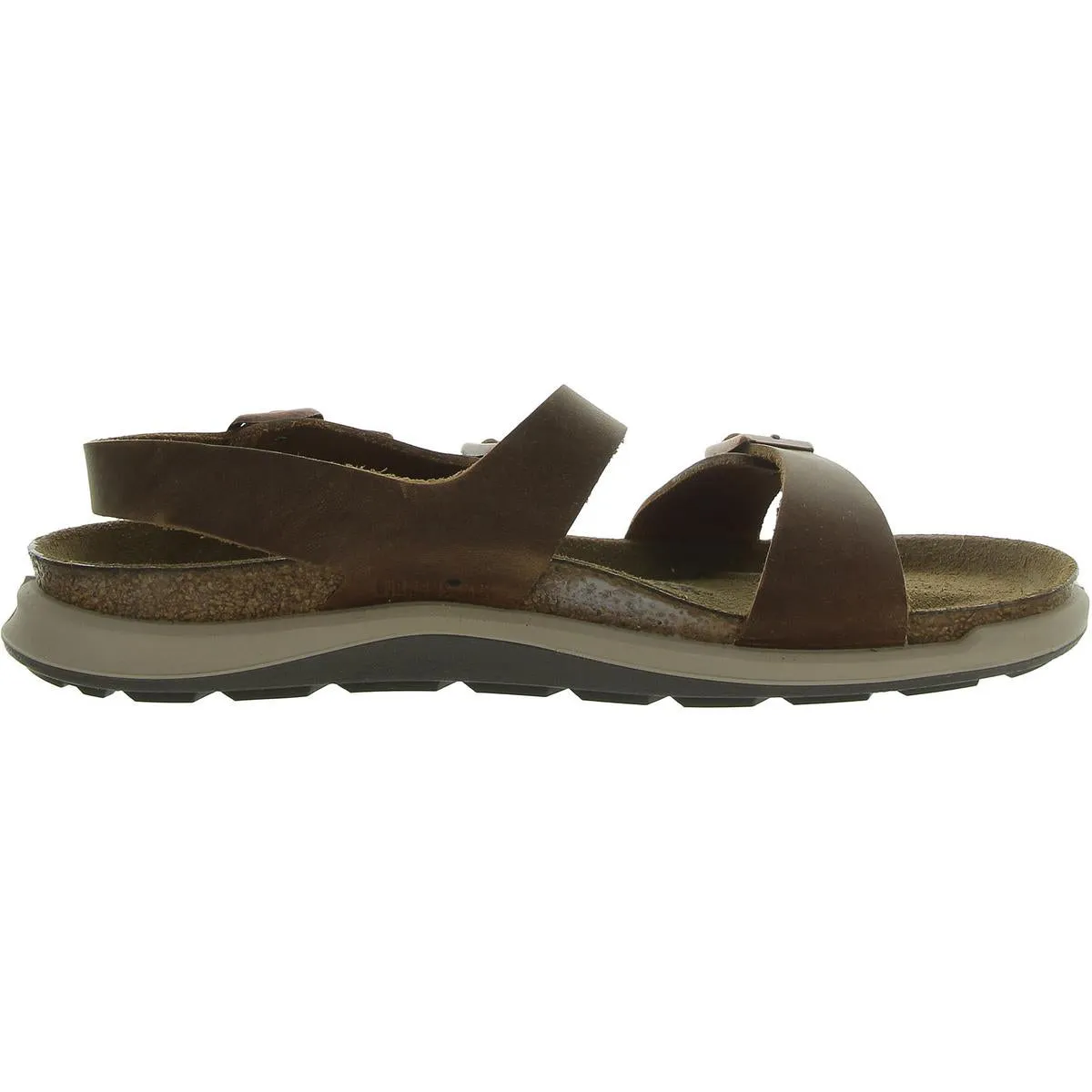 Damen Riemchensandalen mit Schnalle und Fersenriemen