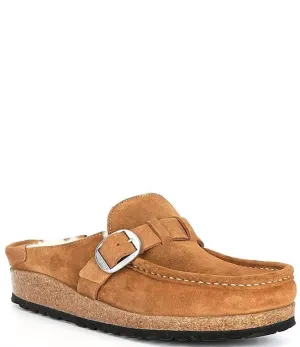 Damenschuhe Buckley Shearling Clog - Schmale Weite in Tee