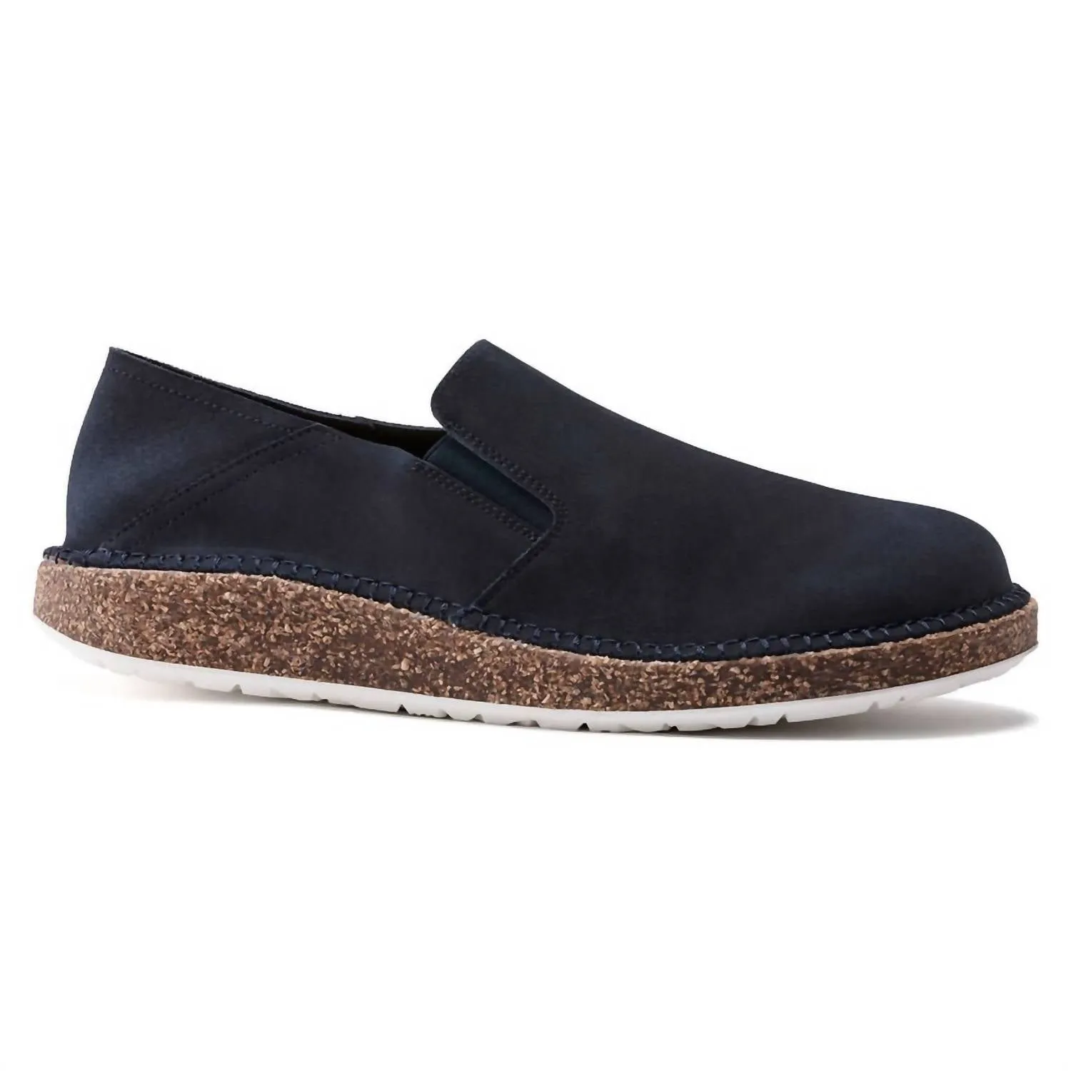 Damen Callan Wildleder-Slip-On - Schmale Weite in Marineblau