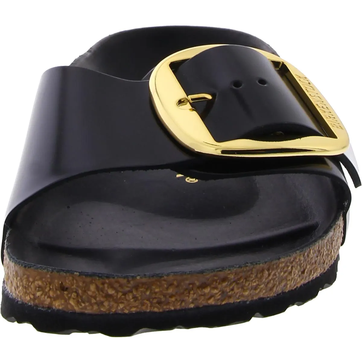 Damen Kunstleder Schlupf-Sandalen