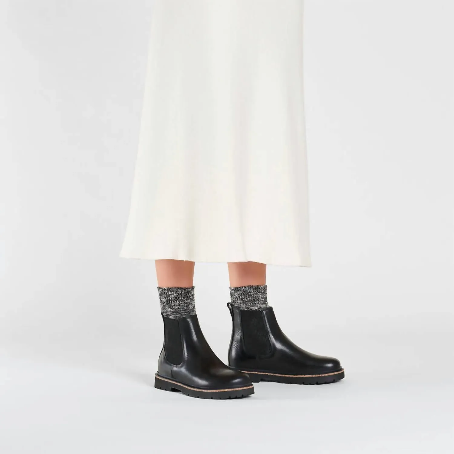 Damen Highwood Stiefel in Schwarz