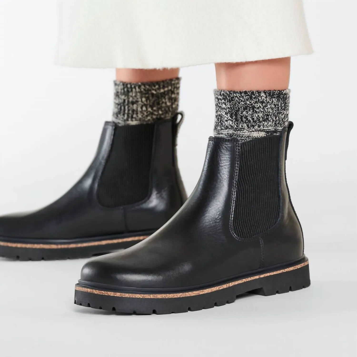 Damen Highwood Stiefel in Schwarz