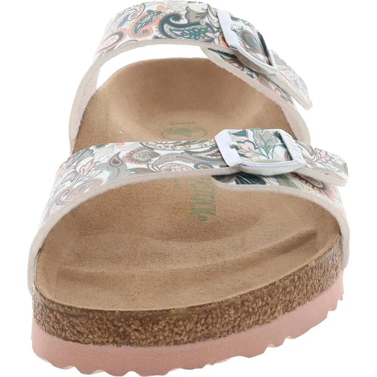 Damen Schnürsenkellose Ledersandalen