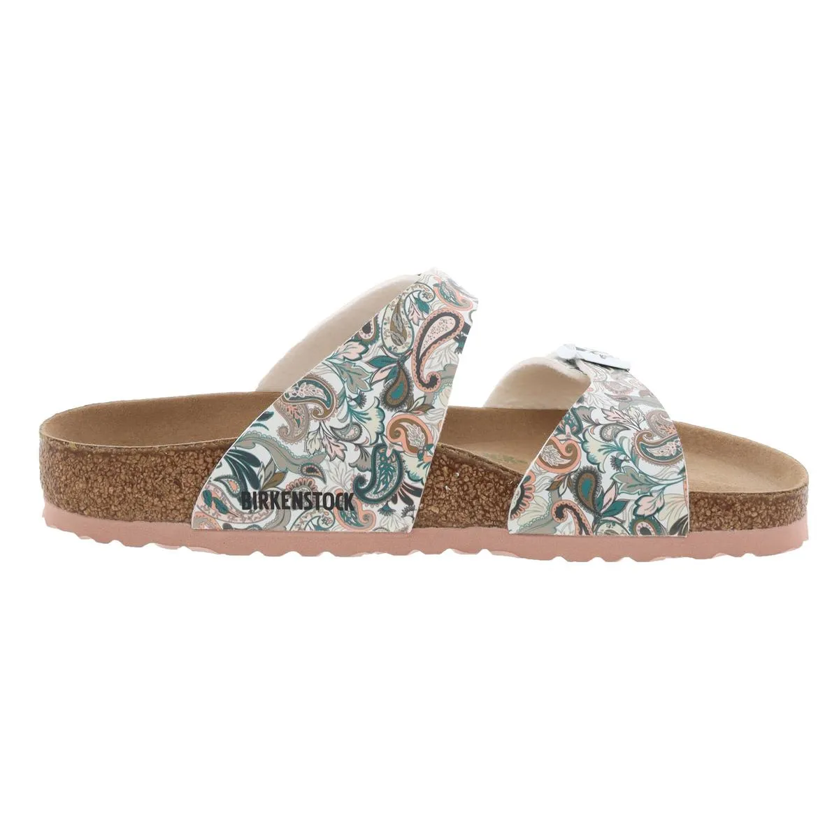 Damen Schnürsenkellose Ledersandalen