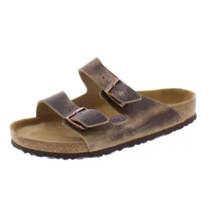 Damen Flache Sandalen mit Lederriemen