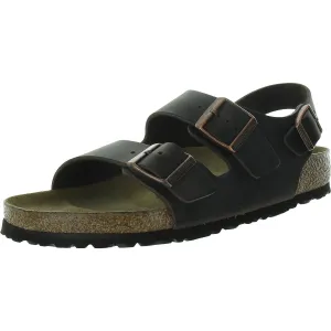 Damen-Sandalen mit Lederfußbett und Riemchen