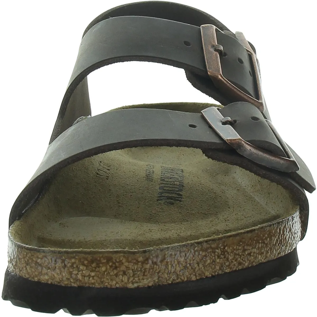 Damen-Sandalen mit Lederfußbett und Riemchen