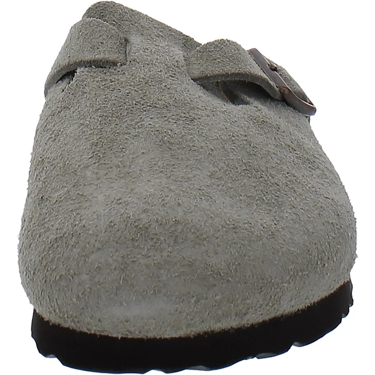 Damen Leder Schlupf Clogs