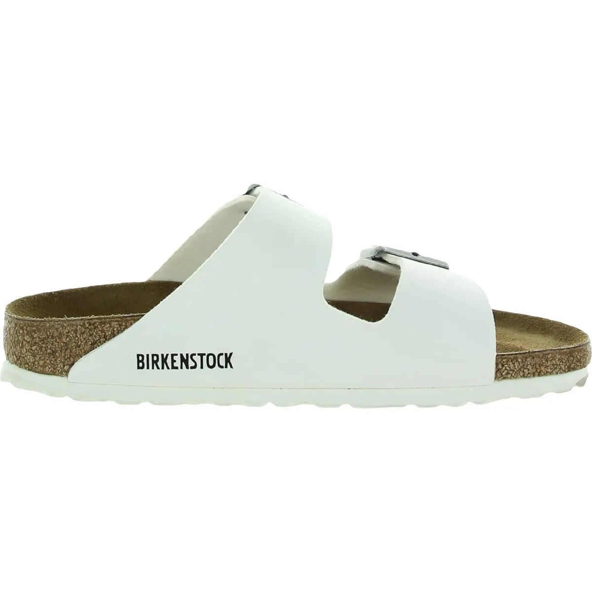 Damen Leder Schlupf-Sandalen mit Fußbett