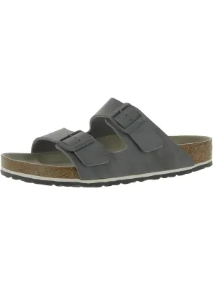 Damen Leder Schlupf-Sandalen