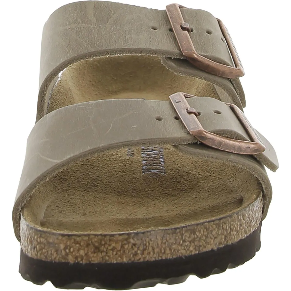 Damen Leder Schlupf-Sandalen