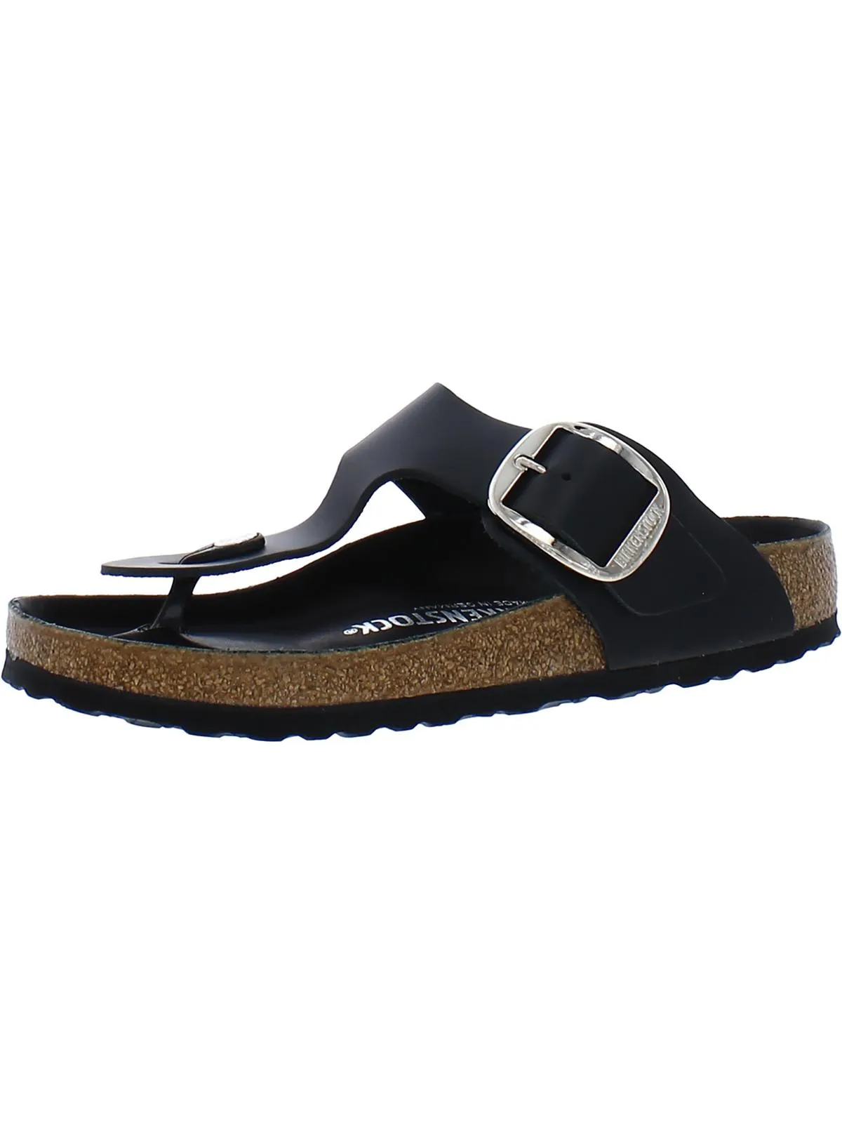 Damen Leder Schlupf-Sandalen