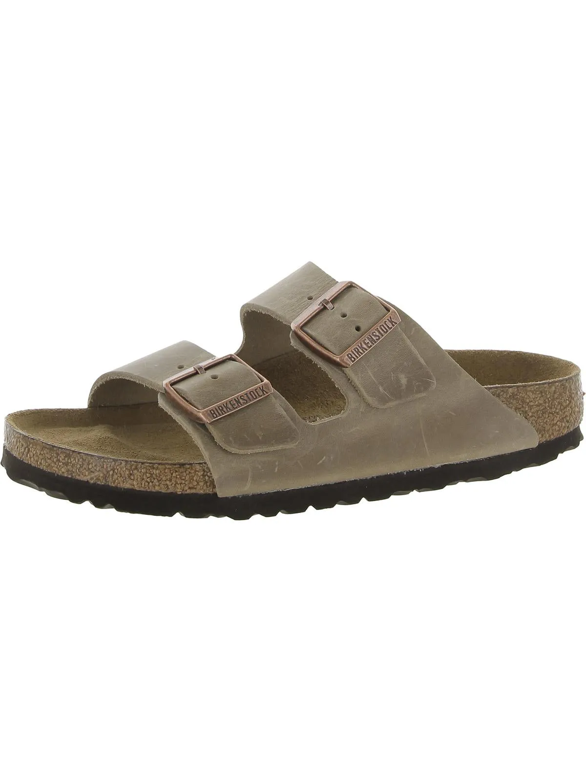 Damen Leder Schlupf-Sandalen