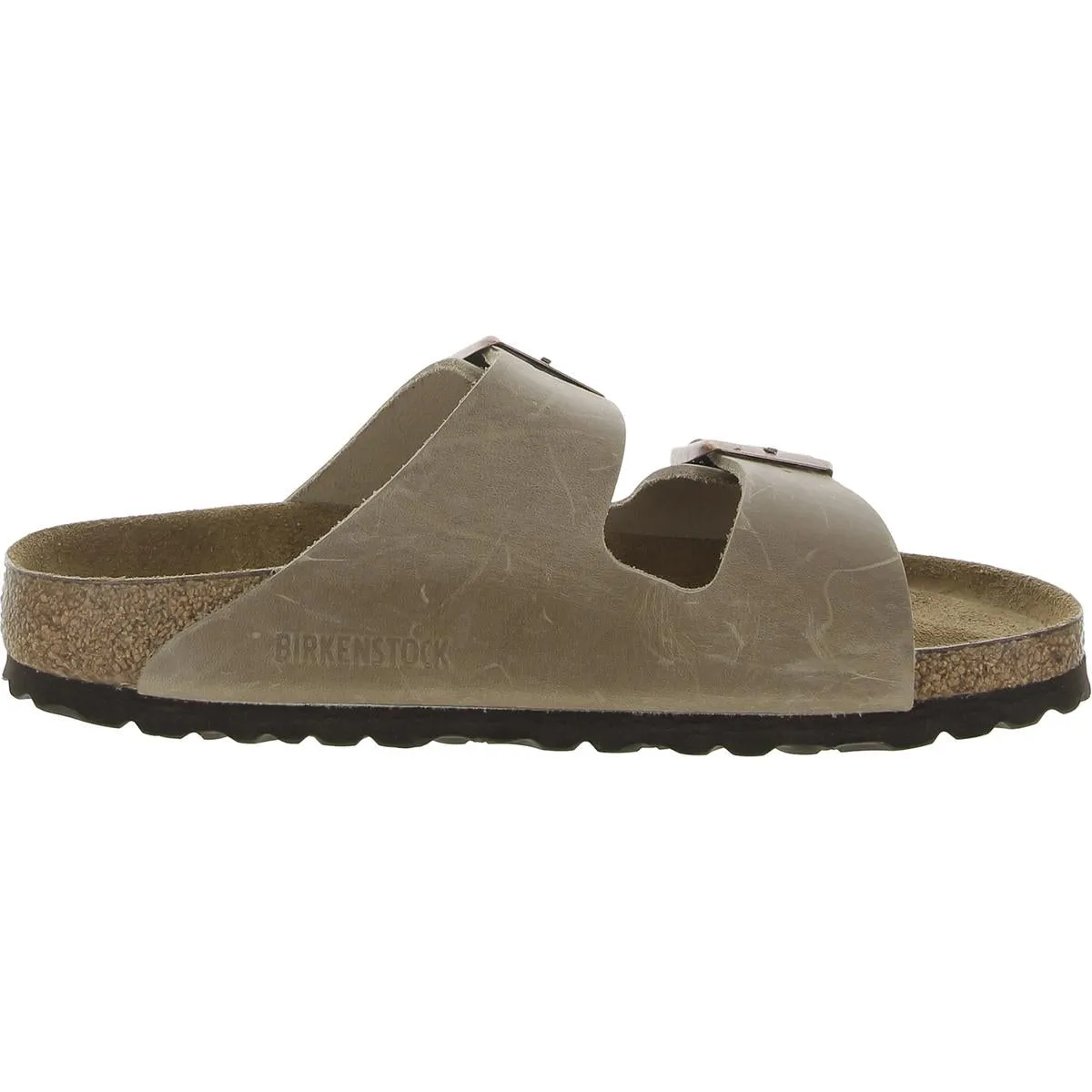 Damen Leder Schlupf-Sandalen