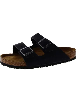 Damen Leder Schlupf-Sandalen