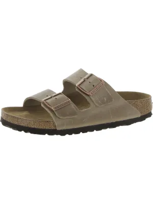 Damen Leder Schlupf-Sandalen