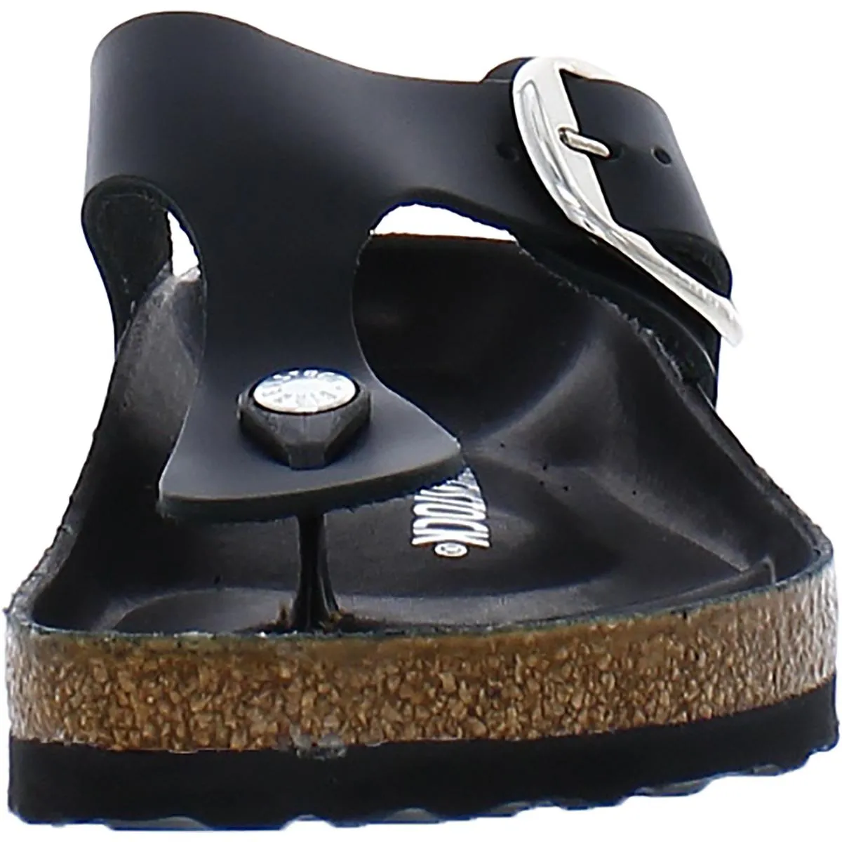 Damen Leder Schlupf-Sandalen