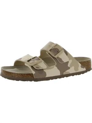 Damen Leder Schlupf-Sandalen