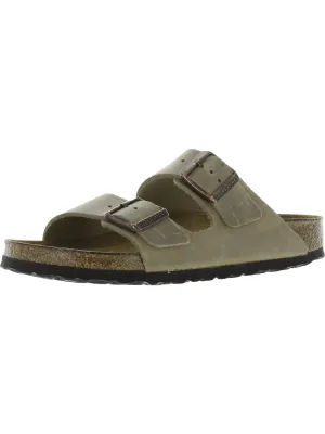 Damen Leder Schlupf-Sandalen
