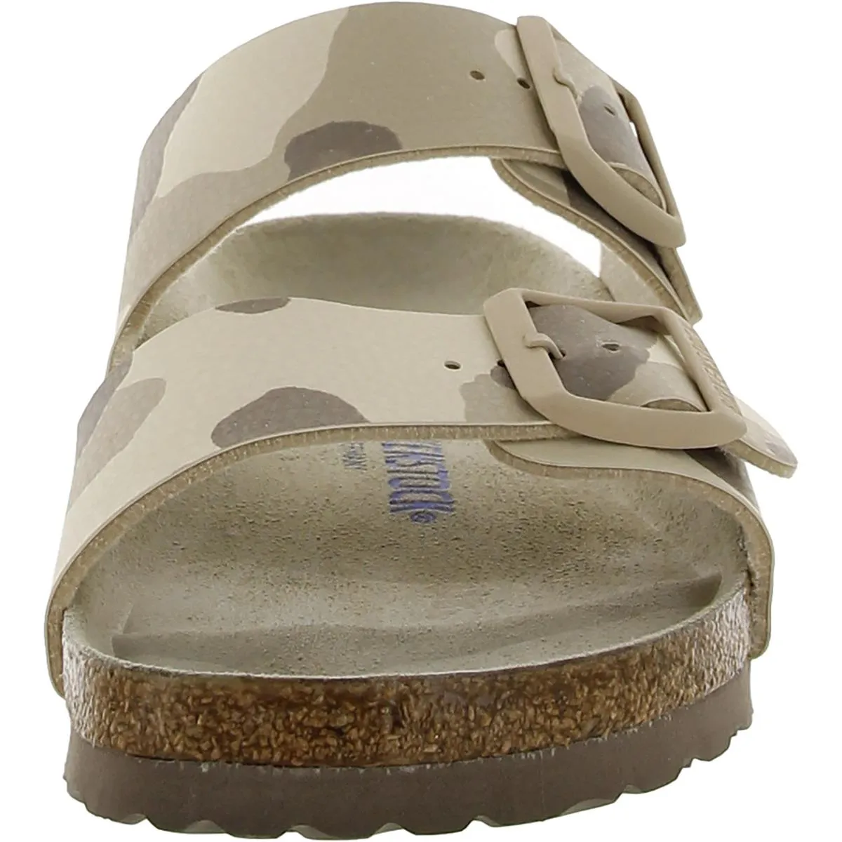 Damen Leder Schlupf-Sandalen