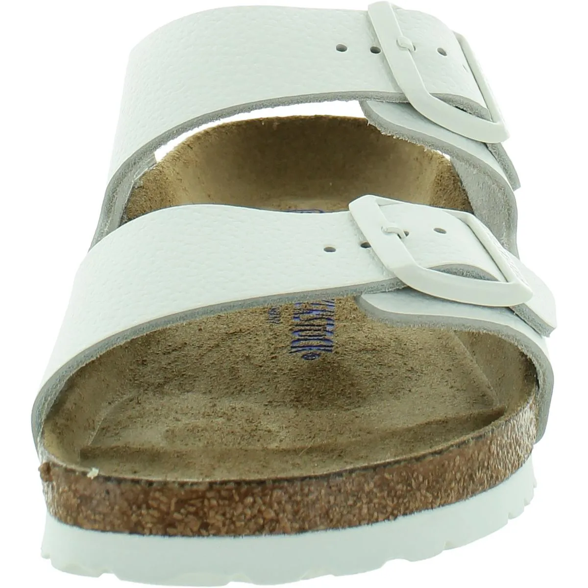 Damen Leder Soft-Fußbett Schlappen Sandalen