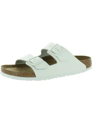 Damen Leder Soft-Fußbett Schlappen Sandalen
